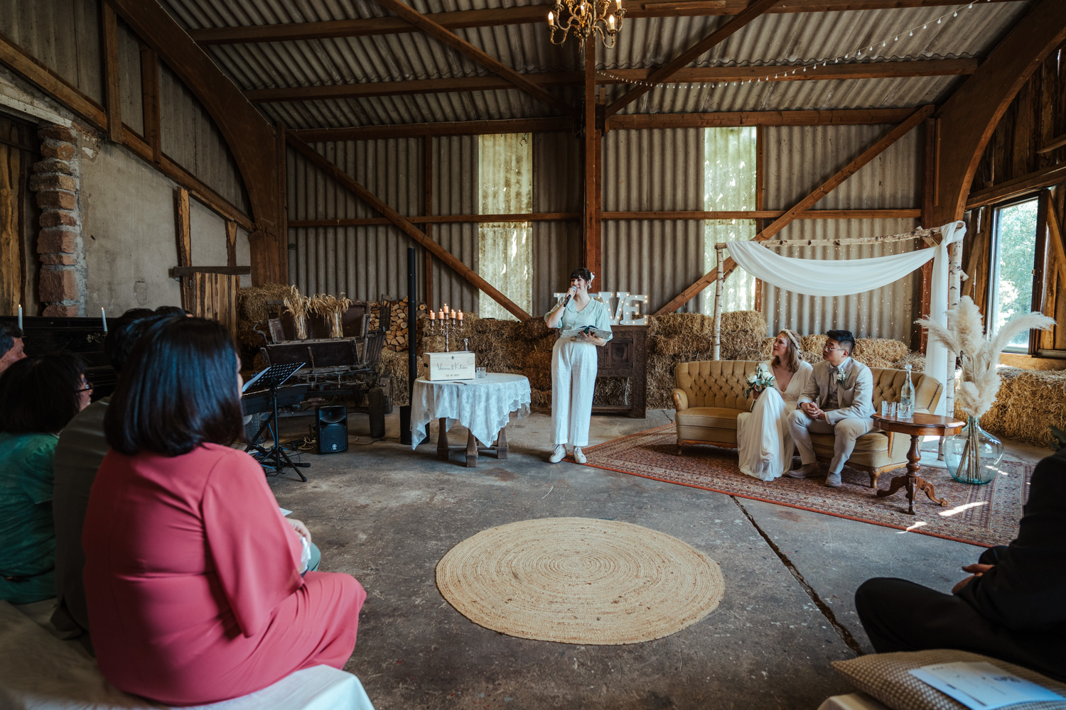 Traurede am MARIENHOF FECHER in Niedernberg / Hochzeitsfotos von Mirjam Beitz