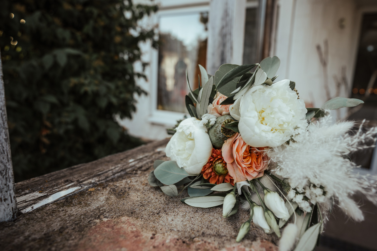 Brautstrauß für die Hochzeit am MARIENHOF FECHER in Niedernberg
